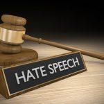Laws against hate speech and other inciteful language, 3D rendering